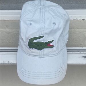 Lacoste Light Blue Cap with Green Logo